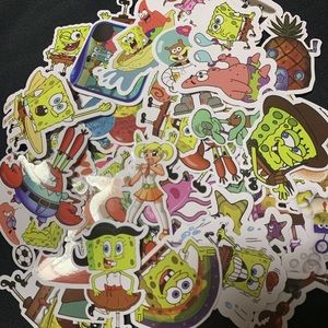 Spongebob Sticker (set of 18 pcs)